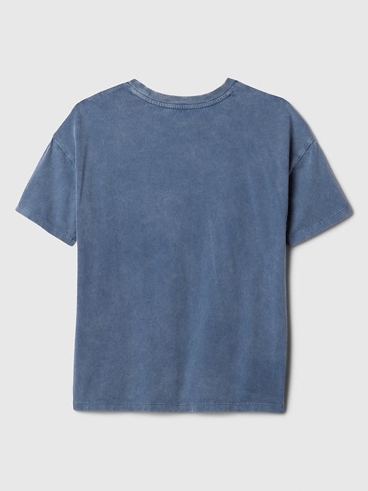 Image number 2 showing, Kids Relaxed Washed-Jersey T-Shirt
