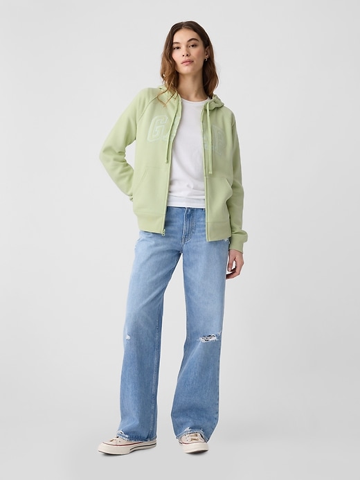 Image number 3 showing, Gap Logo Zip Hoodie