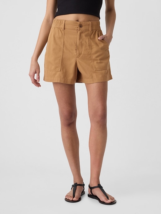 Image number 2 showing, 4" High Rise Easy Utility Shorts