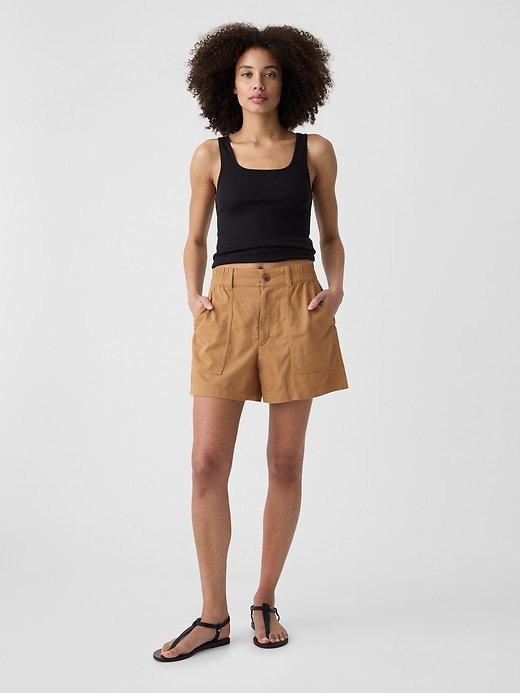 Image number 9 showing, 4" High Rise Easy Utility Shorts