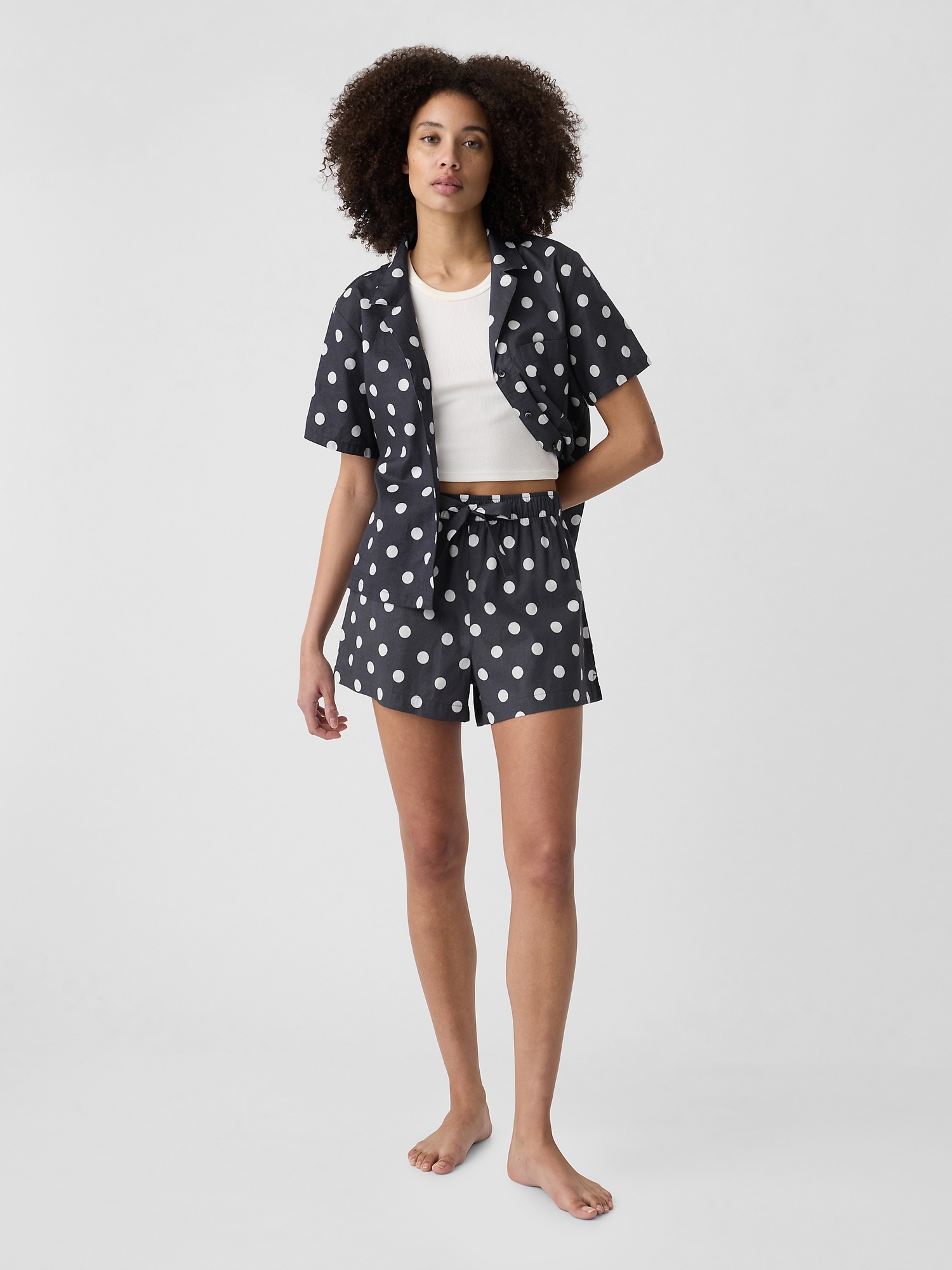 Poplin PJ Shorts