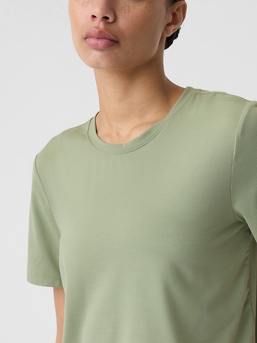 Image number 4 showing, GapFit Brushed Jersey T-Shirt