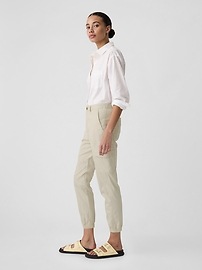 Girlfriend Khaki Joggers