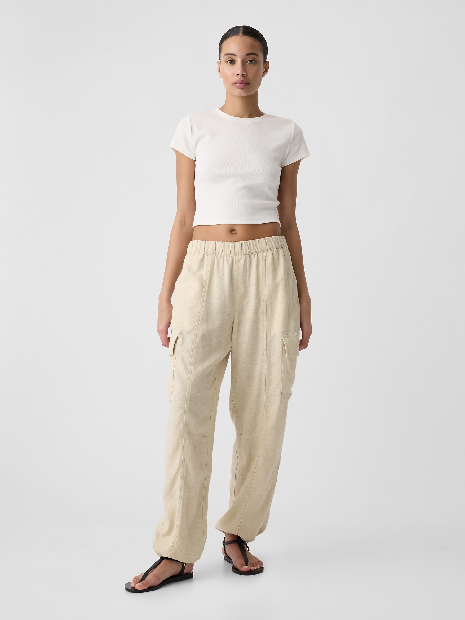 Parachute Cargo Pull-On Pants