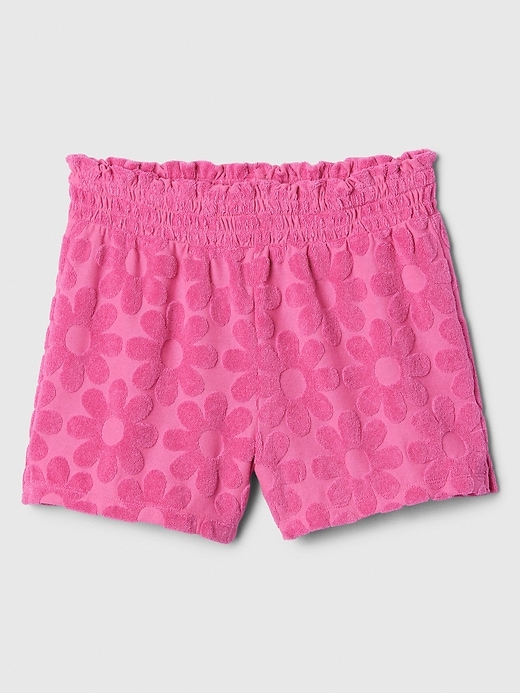 Image number 1 showing, Kids Towel Terry Pull-On Shorts