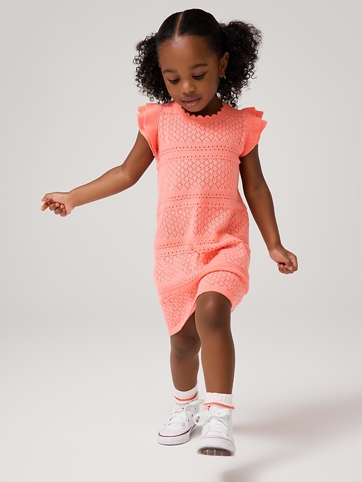 Image number 2 showing, babyGap Crochet Sweater Dress