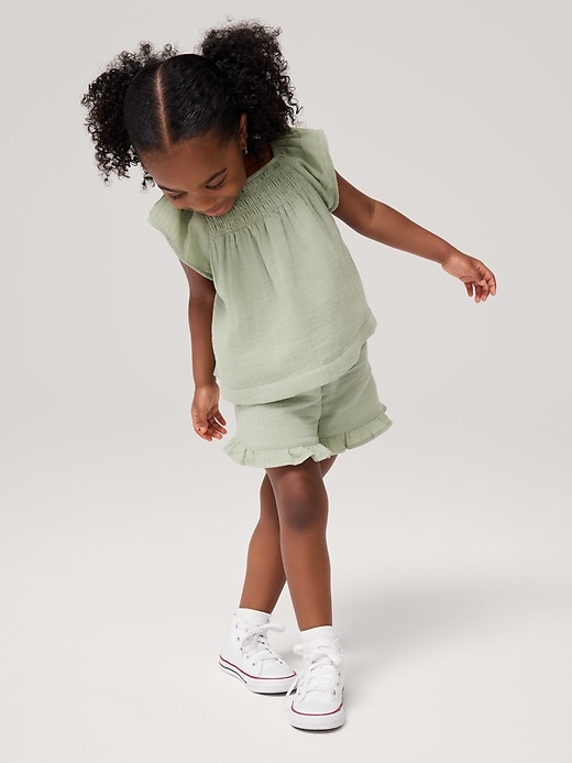 Image number 2 showing, babyGap Ruffle Two-Piece Outfit Set