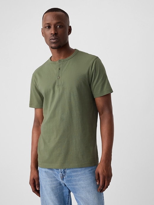 Image number 10 showing, Everyday Soft Henley T-Shirt