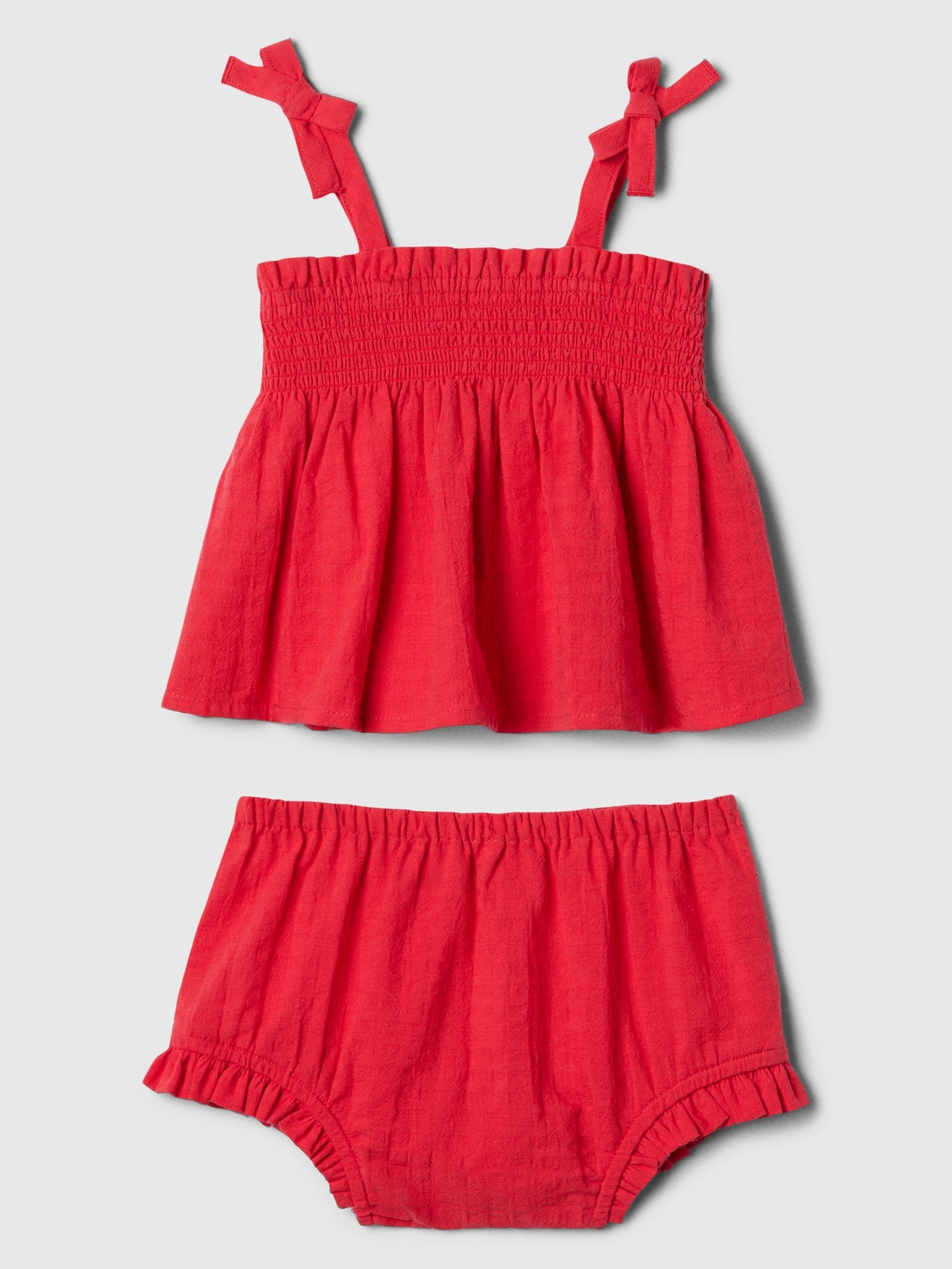 Baby Smocked Two-Piece Outfit Set