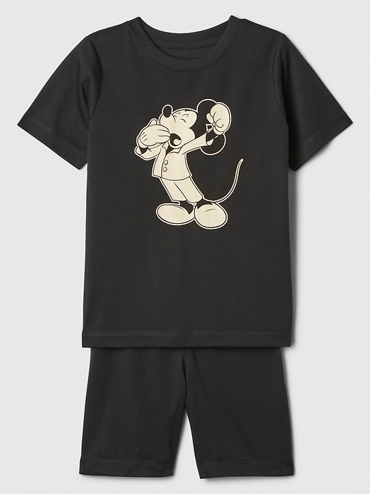 View large product image 1 of 1. GapKids &#124 Disney Mickey Mouse 100% Recycled PJ Set