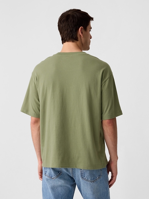 Image number 2 showing, Everyday Soft Oversized Pocket T-Shirt