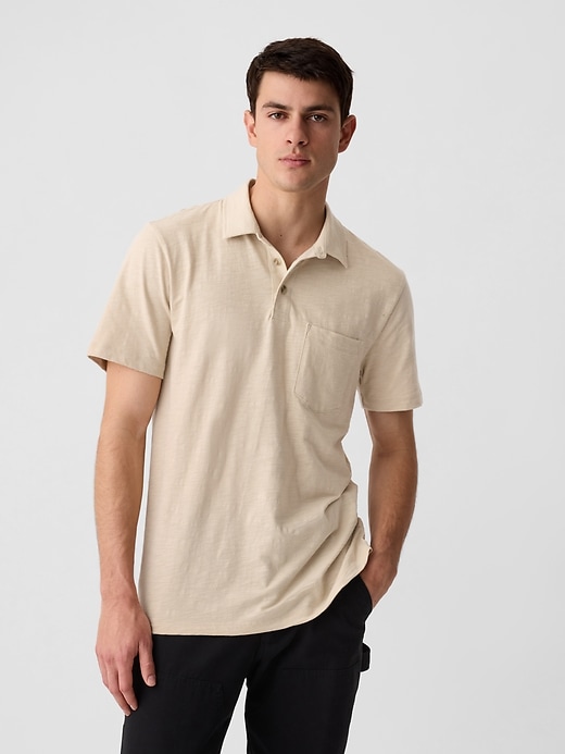 Image number 1 showing, Lived-In Polo Shirt