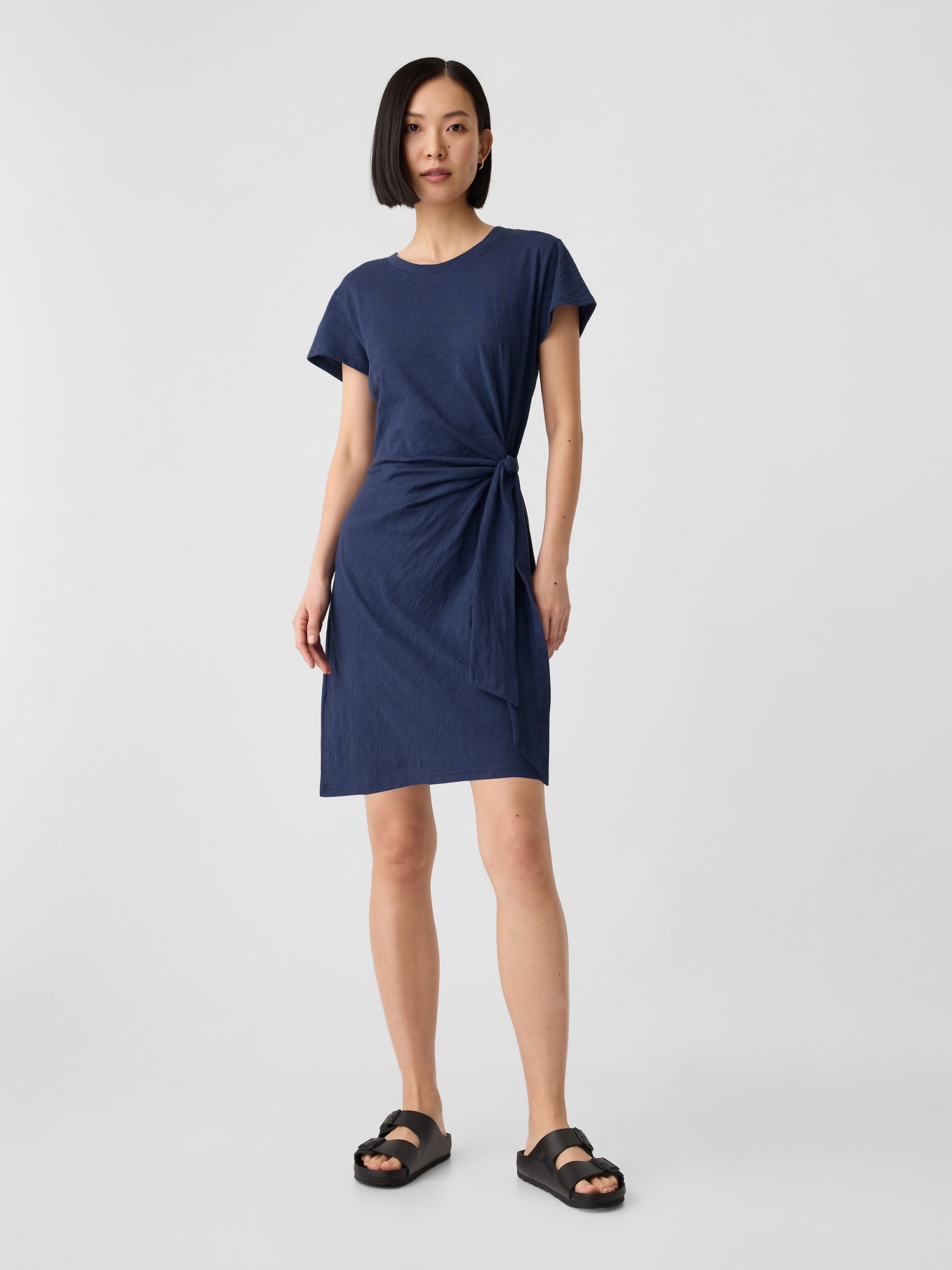 ForeverSoft Sarong Mini Dress Gap Factory