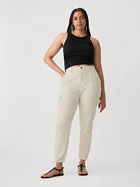 Girlfriend Khaki Joggers