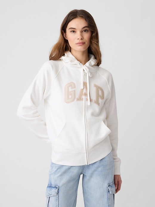 Image number 1 showing, Gap Logo Zip Hoodie