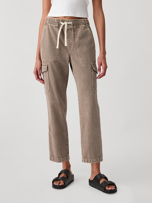 Image number 2 showing, Mid Rise Easy Cargo Jeans