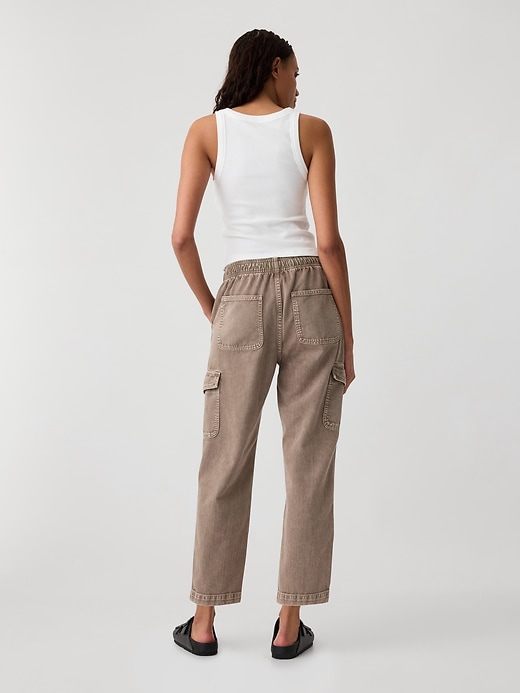 Image number 4 showing, Mid Rise Easy Cargo Jeans