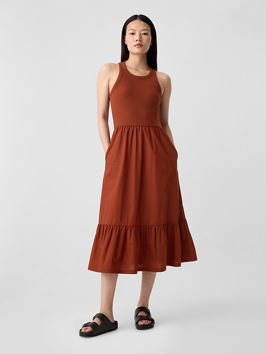 Image number 1 showing, Sleeveless Midi Dress