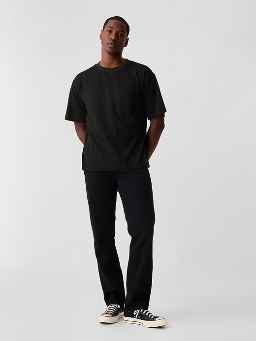 Image number 3 showing, Everyday Soft Oversized Pocket T-Shirt