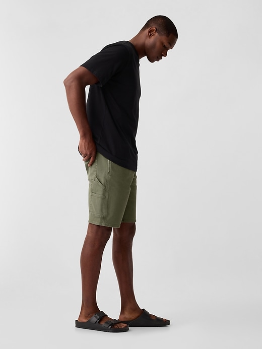 Image number 4 showing, 9" Denim Carpenter Shorts