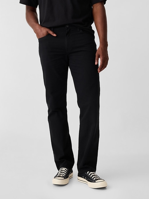 Image number 2 showing, Straight Twill Jeans