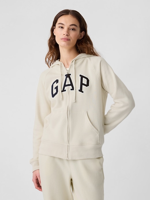 Image number 1 showing, Gap Logo Zip Hoodie