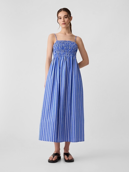 chinese dress ladies Iris Striped Maxi Dress