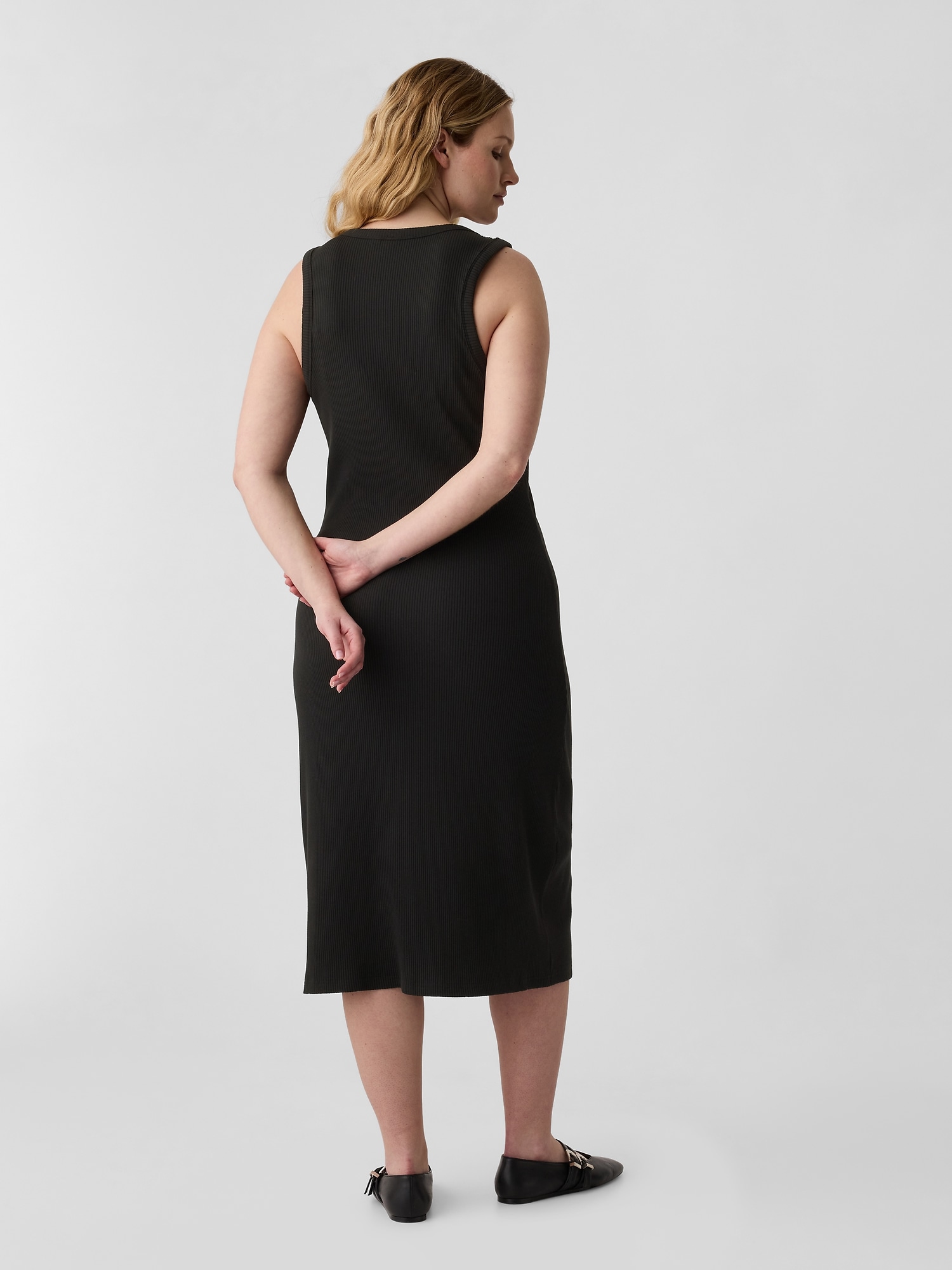 Ribbed Midi Tank Dress | Gap Factory