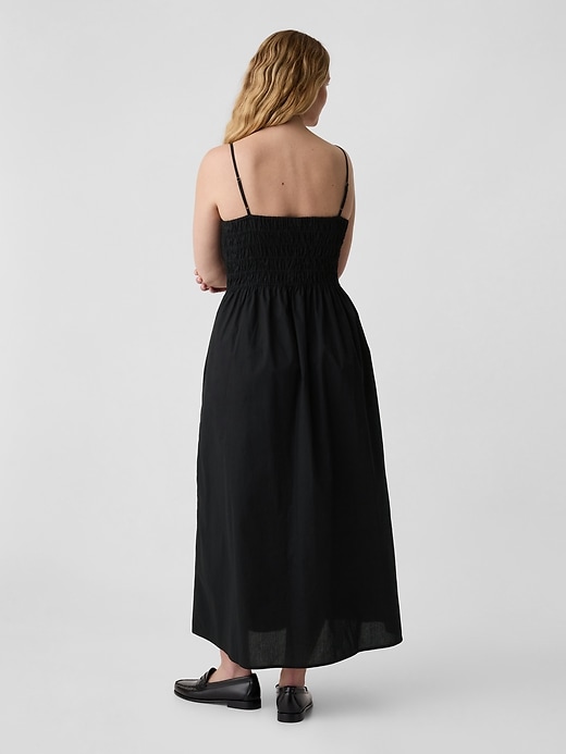 Image number 4 showing, Smocked Squareneck Maxi Dress