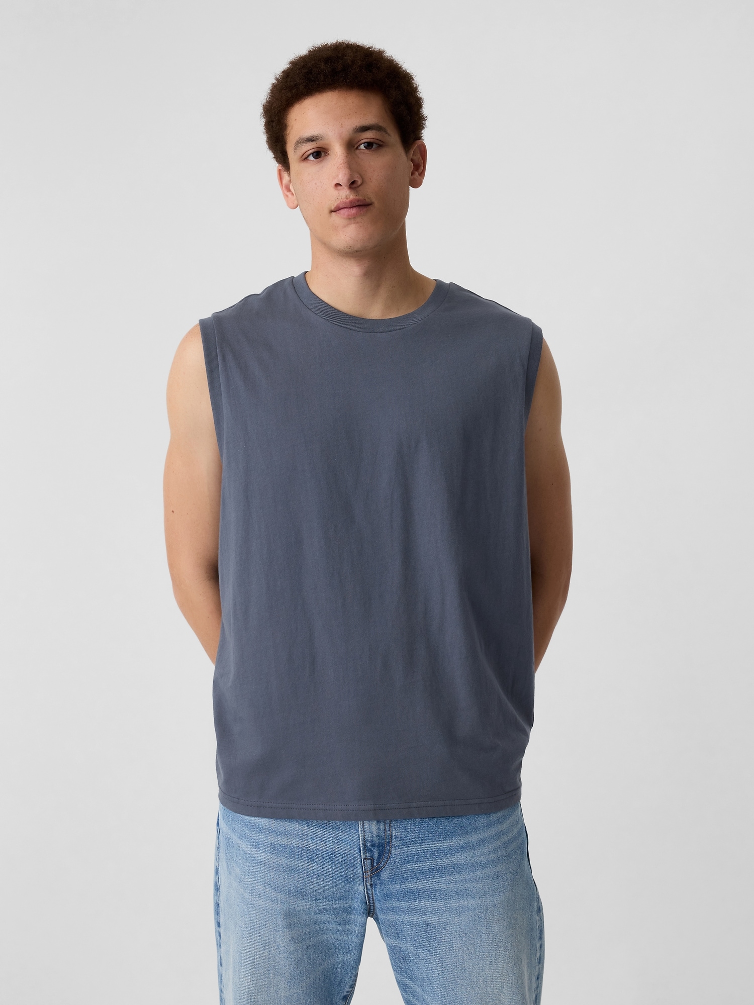 Relaxed Muscle Tank Top