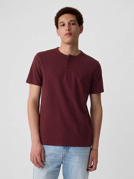 Image number 10 showing, Everyday Soft Henley T-Shirt