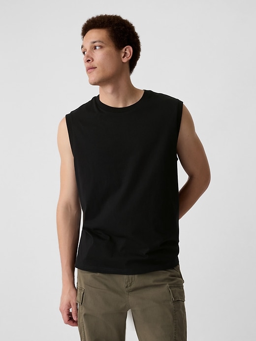 Relaxed Muscle Tank Top | Gap Factory