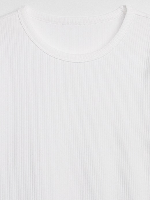 Image number 5 showing, Ribbed Crewneck T-Shirt