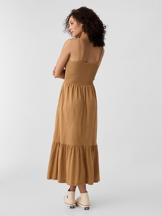 ForeverSoft Smocked Midi Dress