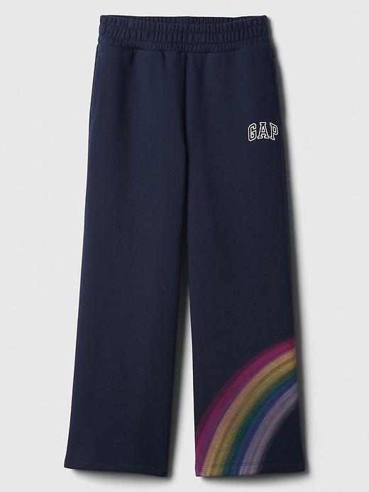 Image number 4 showing, Kids Gap Logo Wide-Leg Sweatpants