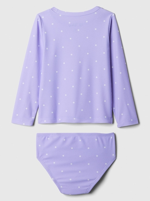 Image number 3 showing, babyGap &#124 Disney Minnie Mouse Two-Piece Rash Guard