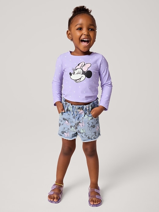 Image number 2 showing, babyGap &#124 Disney Minnie Mouse Two-Piece Rash Guard