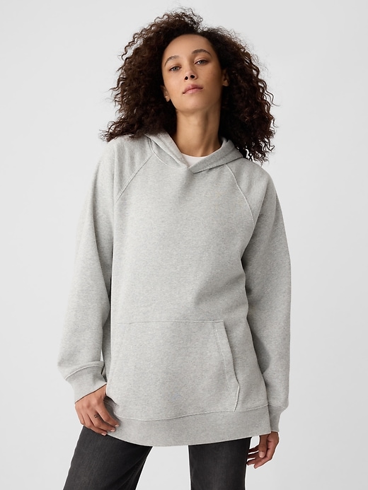 Image number 1 showing, Oversized Tunic Hoodie