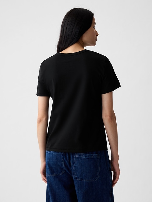 100% Organic Cotton Vintage Crewneck T-Shirt
