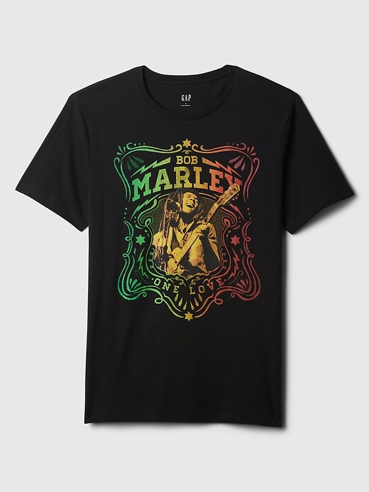 Image number 3 showing, Bob Marley Graphic T-Shirt