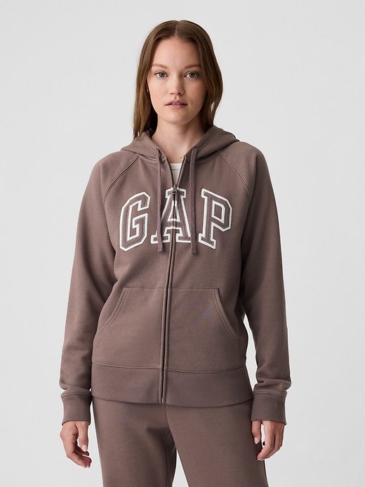 Image number 1 showing, Gap Logo Zip Hoodie