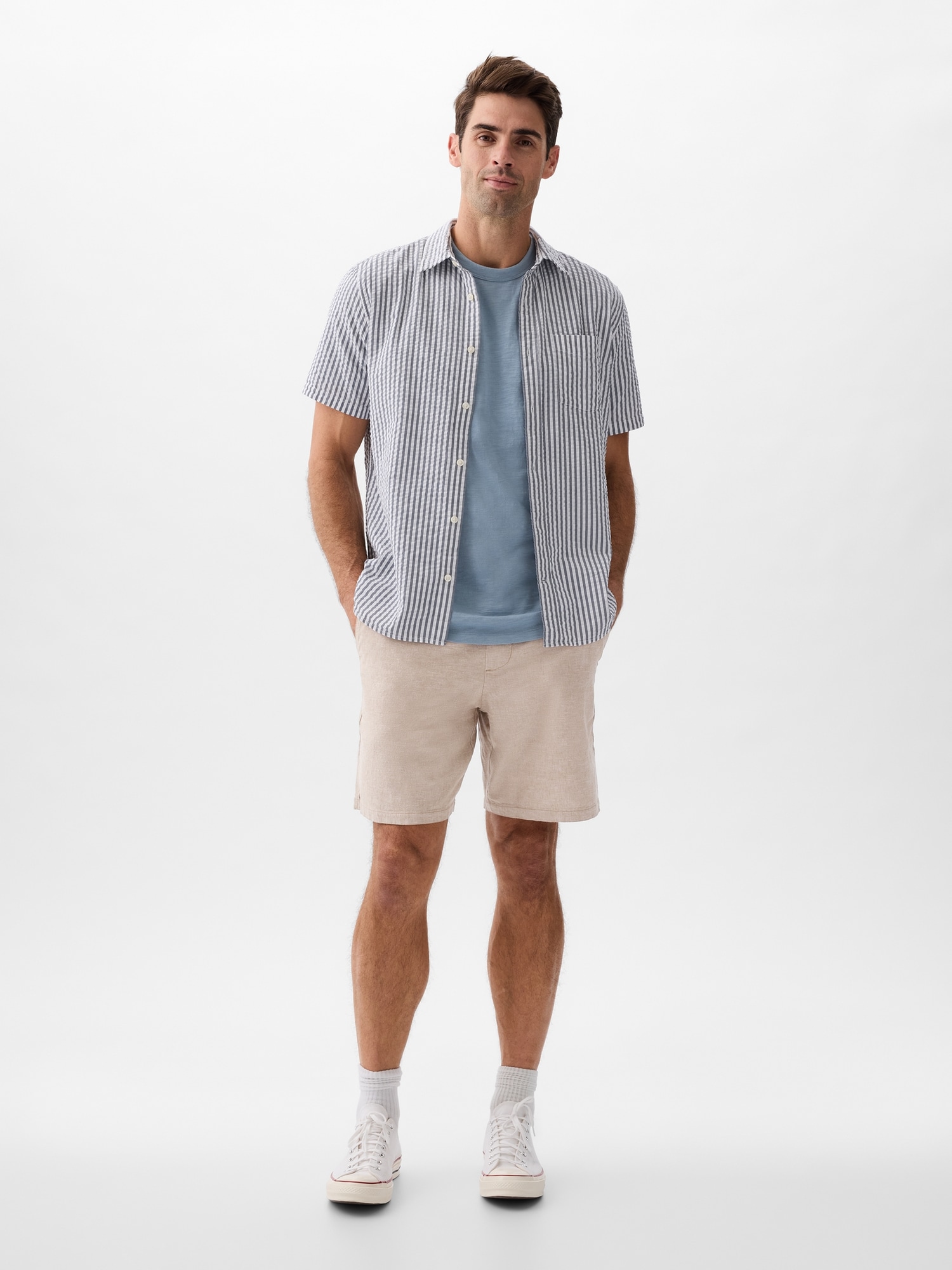 8 Easy Linen-Blend Shorts