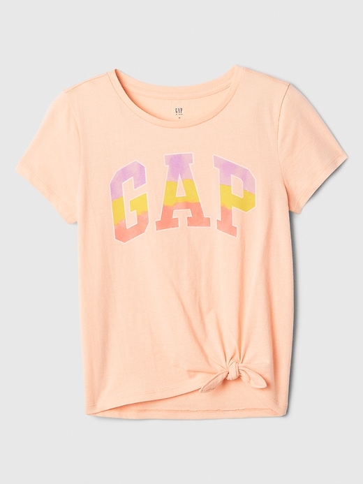 Image number 2 showing, Kids Gap Logo Knot-Tie T-Shirt