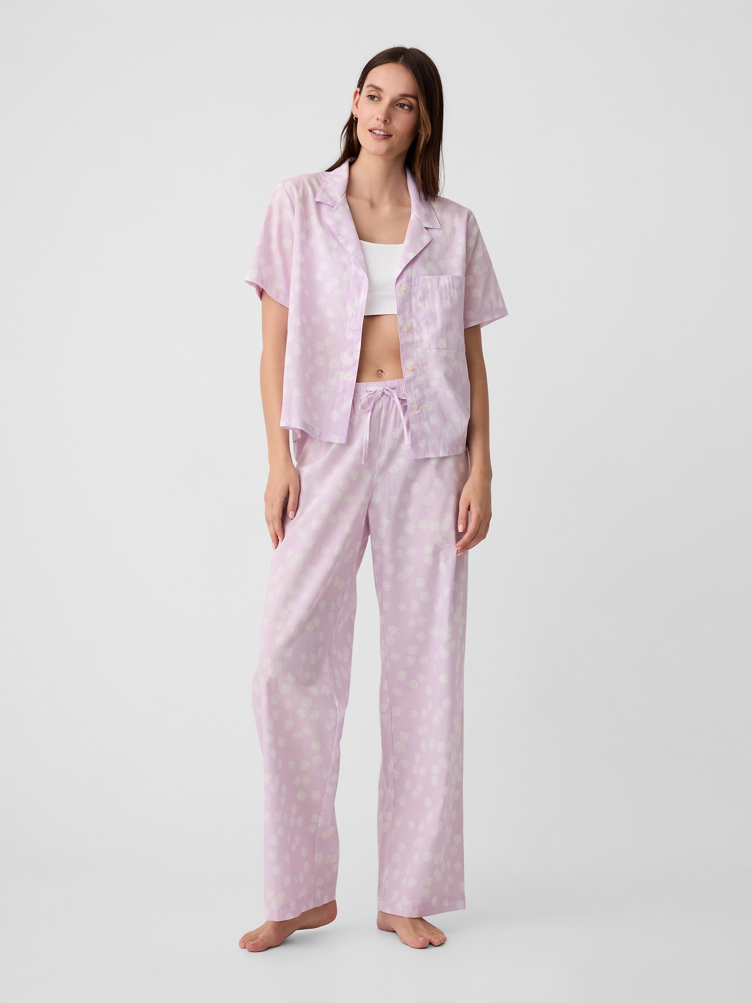 Poplin PJ Shirt