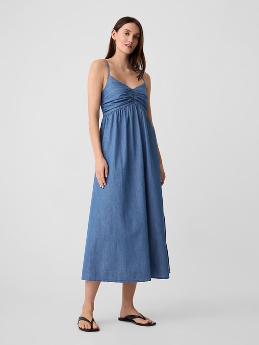Denim Maxi Dress | Gap Factory Denim Maxi Dress | Gap Factory