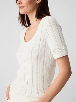 Elbow length sweater shop