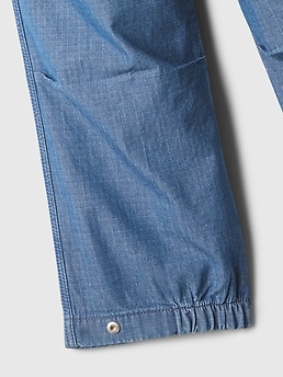 【BAON】Pupo Parachute Wide Denim Cargo Pants Casual Wide Leg Jeans for Women Baggy Y2k Parachute Trousers