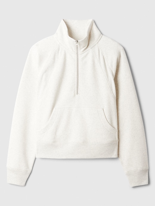 Relaxed Fleece Quarter-Zip Sweatshirt | Gap Factory