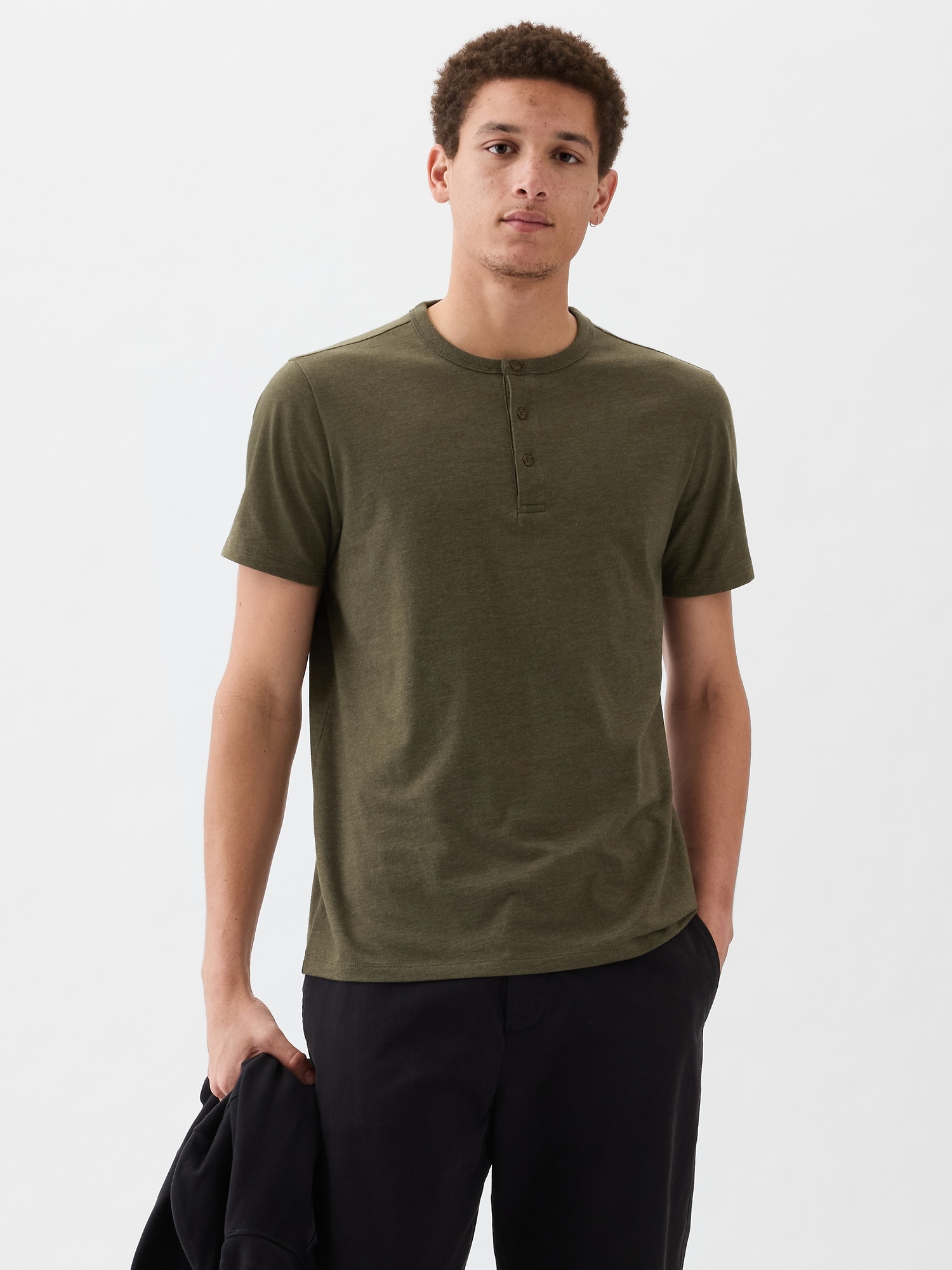 Everyday Soft Henley T-Shirt