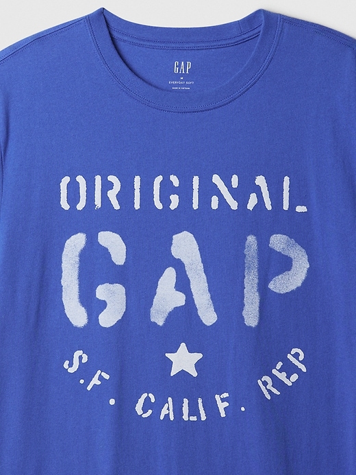 Image number 4 showing, Everyday Soft Gap Graphic T-Shirt